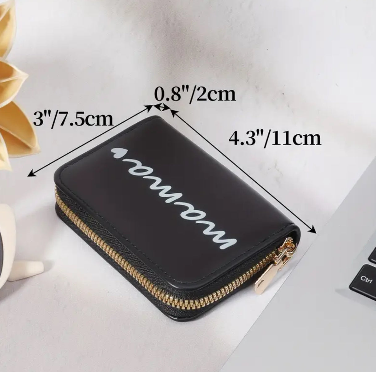 “Mama” Zippered Wallet