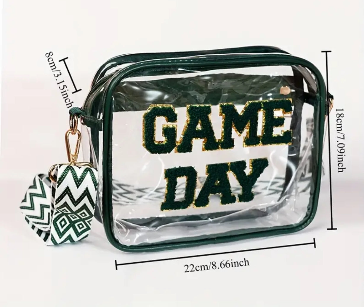 Clear Game Day Tote