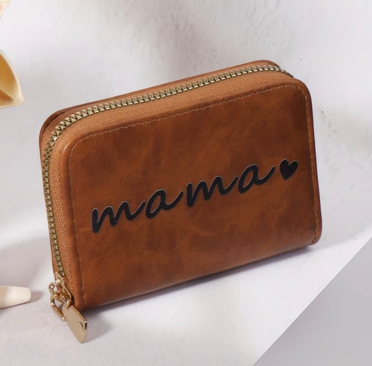 “Mama” Zippered Wallet
