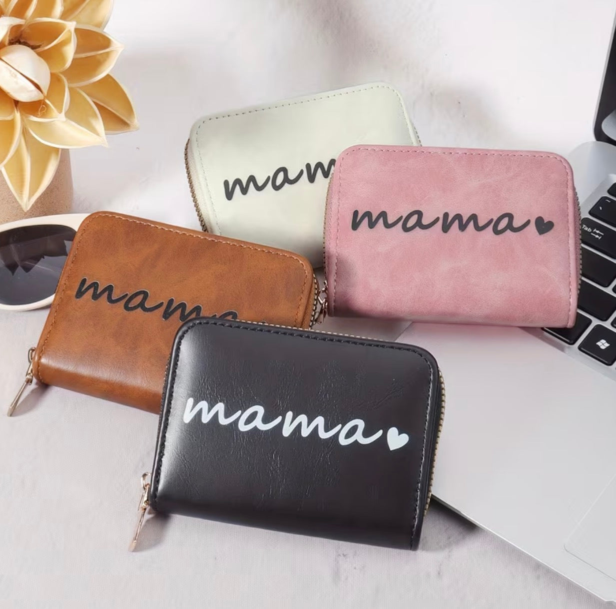 “Mama” Zippered Wallet
