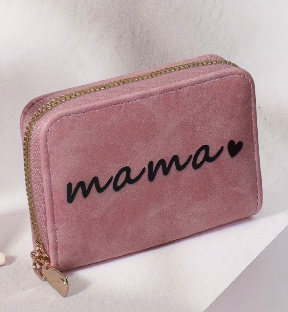 “Mama” Zippered Wallet