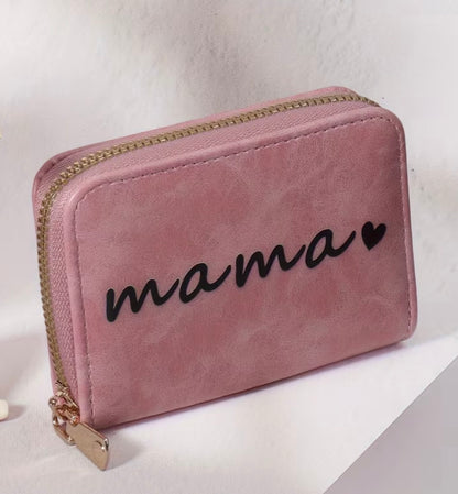 “Mama” Zippered Wallet