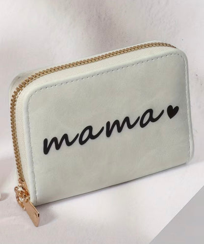 “Mama” Zippered Wallet
